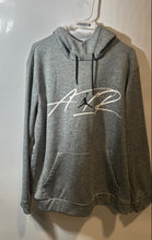 Load image into Gallery viewer, Air Jordan Mens Gray Graphic Print Standard Fit Pullover Hoodie Size XL