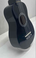 Load image into Gallery viewer, Audster Model AUD-UK2 Black 4-String Mini Beginner Soprano Ukelele With Case