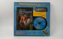 Load image into Gallery viewer, Swan Harmonica Kit With Paperback Book CD And Harmonica By David Harp Not Tested