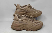 Load image into Gallery viewer, Steve Madden Womens Possession Beige Lace-Up Sneaker Shoes Size 9M