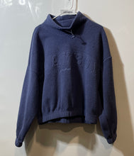 Load image into Gallery viewer, Playboy By Pacsun Womens Blue Long Sleeve Mock Neck Pullover Sweater Size M