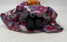 Load image into Gallery viewer, Red Headscarf Green Eyes Fashion Doll Collectible With A Colorful Floral Dress