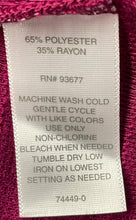 Load image into Gallery viewer, Liz Claiborne Womens Purple Long Sleeve Round Neck Pullover Sweater Size PXL