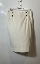 Load image into Gallery viewer, The Limited Womens White Regular Fit Back Zipper Straight & Pencil Skirt Size 0