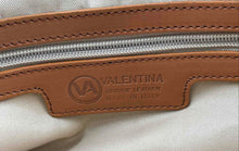 Load image into Gallery viewer, Authentic Valentina Womens Beige Cream Genuine Leather Shoulder Bag