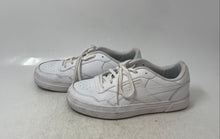 Load image into Gallery viewer, Reebok Womens Club Memt Bold 100206400 White Leather Sneakers Shoes Size 6.5