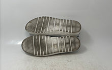 Load image into Gallery viewer, Anne Klein Womens Silver Faux Leather Round Toe Slip-On Loafer Shoes Size 8.5M
