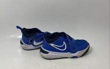 Load image into Gallery viewer, Nike Boys Team Hustle D11 DV8994-400 Blue Lace-Up Low Top Sneakers Shoes Size 1Y