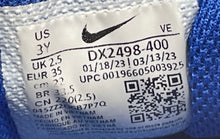Load image into Gallery viewer, Nike Kids Air Zoom Pegasus 40 DX2498-400 Blue Lace-Up Sneaker Shoes Size 3Y