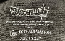 Load image into Gallery viewer, Dragon Ball Toei Animation Mens Black Graphic Print Pullover T-Shirt Size 2XLT