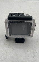Load image into Gallery viewer, Black HD 1080P Waterproof Action Camera In Clear Protective Housing Case