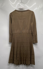 Load image into Gallery viewer, Calvin Klein Womens Green Knitted Long Sleeve Pullover Sweater Dress Size M