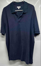 Load image into Gallery viewer, Nordstrom Mens Blue Short Sleeve Collared Pullover Golf Polo Shirt Size Large