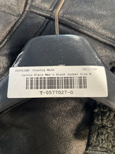 Load image into Gallery viewer, Calvin Klein Mens Black Long Sleeve Full-Zip Jacket Size Medium
