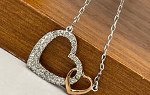 Load image into Gallery viewer, Authentic Swarovski Women's Silver Tone Necklace