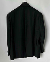 Load image into Gallery viewer, Lauren Ralph Lauren Mens Black Long Sleeve Pockets One-Button Blazer Size 48S