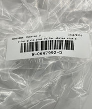 Load image into Gallery viewer, Sowume Girls Coolbear C-Luo Pink Adjustable Strap Roller Skates Size S