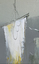 Load image into Gallery viewer, Signed Home Decorative Wall Hanging Framed Sailboats At The Dock Art Painting