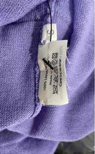 Load image into Gallery viewer, Authentic Yves Saint Laurent Womens Purple Long Sleeve Blouse Top Size Small