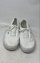 Load image into Gallery viewer, Vans Mens Classic 721356 White Low Top Round Toe Lace-Up Sneakers Shoes Size 10