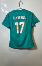 Load image into Gallery viewer, Nike Mens Aqua NFL Miami Dolphins Ryan Tannehill #17 Football Jersey Size Small
