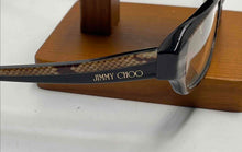 Load image into Gallery viewer, Authentic Jimmy Choo Women's Black Python Glasses