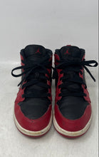 Load image into Gallery viewer, Nike Boys Air Jordan 1 Mid DQ8423-061 Black White Red Sneakers Shoes Size 3Y