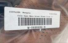 Load image into Gallery viewer, Cole Haan Mens 2.ZeroGrand Brown Leather Laser Wingtip Oxford Shoes Size 13M