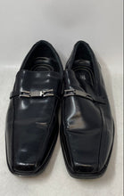 Load image into Gallery viewer, Stacy Adams Mens Cade Black Leather Almond Toe Slip-On Loafer Shoes Size 11M