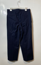 Load image into Gallery viewer, Banana Republic Womens Sloan Navy Blue Pockets Straight Leg Ankle Pants Size 12