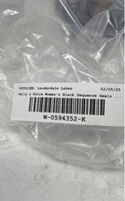 Load image into Gallery viewer, Kelly & Katie Womens Liliena Black Sequin Block Ankle Strap Heels Size 8M