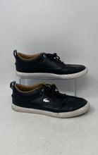 Load image into Gallery viewer, Lacoste Mens Bayliss 119 1 U Black Lace-Up Low Top Sneaker Shoes Size 9