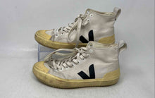Load image into Gallery viewer, Veja Womens Nova White Round Toe High Top Lace-Up Sneaker Shoes Size 5