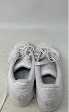 Load image into Gallery viewer, Adidas Kids Superstar White Round Toe Low Top Lace-Up Sneakers Shoes Size 2