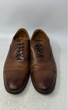 Load image into Gallery viewer, Kenneth Cole Mens Tully Brown Leather Cap Toe Oxford Dress Shoes Size 9.5