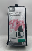 Load image into Gallery viewer, Everlast Womens Elite Pro Style Pink Training Adjustable Gloves 12 Ounces