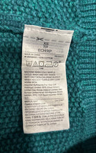 Load image into Gallery viewer, Gap Womens Green Long Raglan Sleeve Round Neck Cable-Knit Pullover Sweater Sz XS