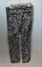 Load image into Gallery viewer, Zara Basic Womens Black White Printed Pockets Flat Front Ankle Pants Size M