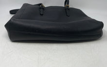 Load image into Gallery viewer, Michael Kors Womens Jet Set Travel Black Leather Charm Crossbody Purse