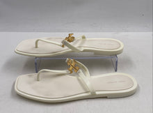 Load image into Gallery viewer, Authentic Tory Burch Womens Roxanne Jelly 137704 White Thong Sandals Size 9M
