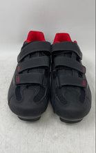 Load image into Gallery viewer, Tommaso Mens Terra 100 Black Red Hook And Loop Elite Cycling Shoes Size 7.5