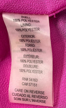 Load image into Gallery viewer, Calvin Klein Womens Pink & White Tie-Dye Collared Wrap Dress Size Medium