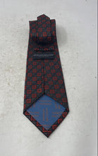 Load image into Gallery viewer, Giorgio Brutini Mens Red Black Geometric Adjustable Formal Designer Tie