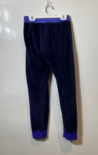 Load image into Gallery viewer, Jordan Girls Blue Purple Elastic Waist Drawstring Pockets Sweatpants Size L