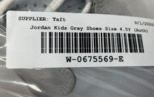 Load image into Gallery viewer, Nike Unisex Kids Air Jordan 13 Retro 439358-018 Gray Sneaker Shoes Size 4.5Y