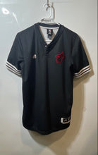 Load image into Gallery viewer, Adidas Unisex Kids Black Button Front Miami Heat NBA Shooting Shirt Size XL