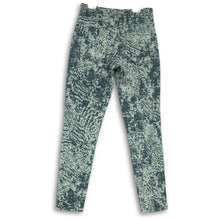 Load image into Gallery viewer, Express Womens Gray Animal Print Flat Front Pockets Trouser Pants No Size