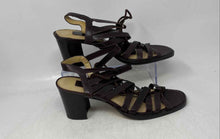 Load image into Gallery viewer, Ipanema Womens Brown Leather Open Toe Casual Block Strappy Heels Size 10M