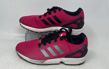 Load image into Gallery viewer, Adidas Mens ZX Flux Pink Black Round Toe Lace-Up Sneaker Shoes Size 5