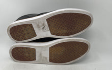 Load image into Gallery viewer, Steve Madden Mens Gully Black Leather Low Top Lace-Up Sneakers Shoes Size 9